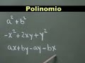 Introducci�n al Algebra - Monomios y Polinomios
