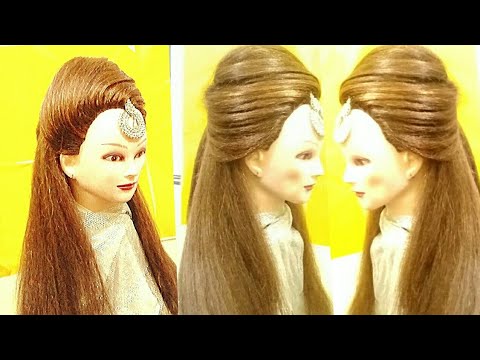 Watch “Bridal hairstyle,kashe's tikka hairstyle with puff,latest pakistani open  hairstyle” on YouTube – kshees hairstyles by zoya ali butt