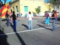 tarde de domingo a ritmo de candombe en un barrio centrico de montevideo, uruguay