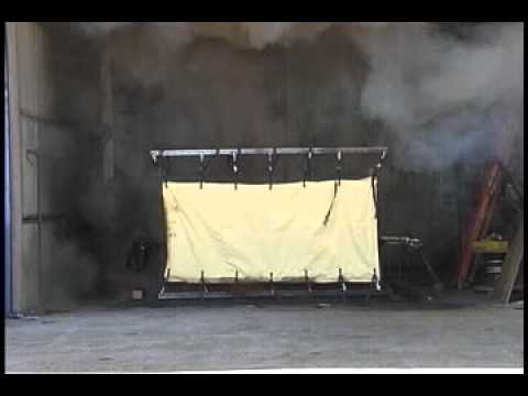 Arc Flash Supression Blankets - Oberon Video Image