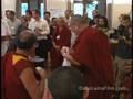 Vandana Shiva (anti-globalization activist) meets Dalai Lama