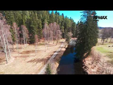Video Prodej stavebního pozemku 1 408 m² – Horní Vltavice - Šumava