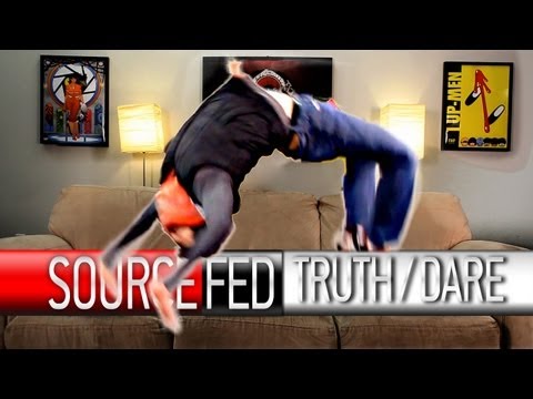 Joe Does Backflips on Truth or Dare%21