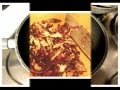parmesan's basket with Red Chicory cream
