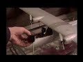 Head Mount Pan Tilt control with video display. Wireless Sony 520 TV line Camera onboard RC Airplane