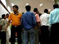 rising riot in Delhi airport!