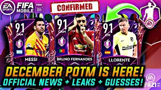 DECEMBER POTM IS COMING SOON IN FIFA MOBILE 21 CON