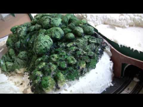 how to paint n gauge track