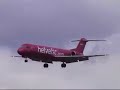 Windy Landings at Manchester airport