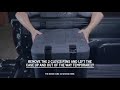 Pelican Cargo Case Side Mount (Toyota Deck Rail) - Black (Part Number: SIDEMT-001B-BLK) Pelican Cargo Case Side Mount (Toyota Deck Rail) - Black