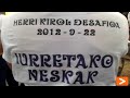 Lau untzako aldea atera zion Garaik Iurretari sanmigelen baitan antolatutako herri kirol desafioan. Neskek ere parte hartu zuten lehenengoz: 34,5 untza eta 1,95 metro egitea lortu zuten.