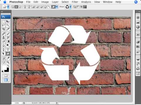 Learn Photoshop - How to simulate writing on the walls: images