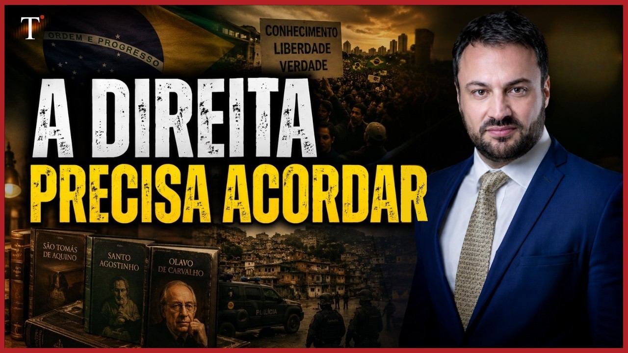 O BRASIL ESTÁ DIANTE DE UMA ESCOLHA HISTÓRICA — A DIREITA PRECISA ACORDAR