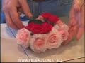 The Frugal Florist making Heart Box