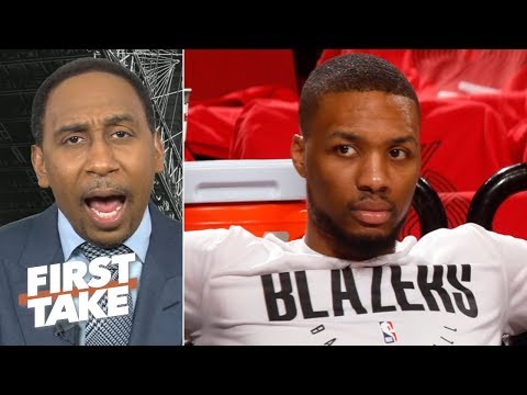 Blazers have no answer for The Joker, Nuggets in 7 – Stephen A. | First Take