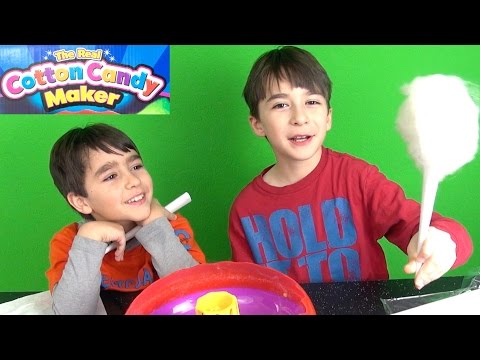 Unboxing The Real Cotton Candy Maker