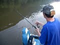 My Brothers First 50 in Muskie. NOTE: Don't ya love the camera man :-)
