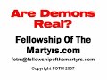 Are Demons Real? - Audio only
