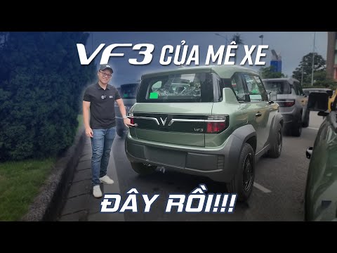 Vinfast VF3 của Mê Xe đây rồi anh em ơi :D