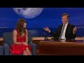 she seems sweet, but boy does jessica biel have a darkly macabre side. more conan @ http://teamcoco.com/video.