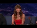 she seems sweet, but boy does jessica biel have a darkly macabre side. more conan @ http://teamcoco.com/video.