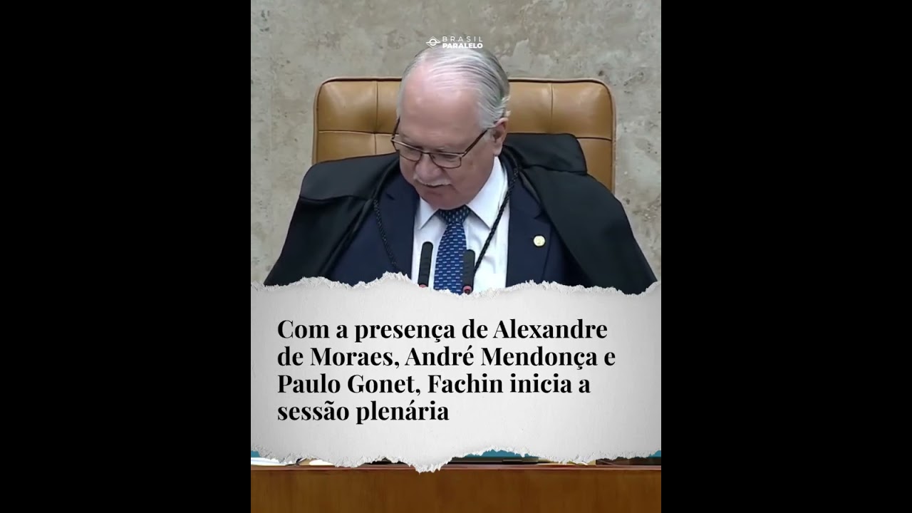 Fachin inicia sessão no STF um dia após a divulgação das mensagens
