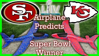 #SuperBowl #Prediction Airplanes predict Super Bowl 54 Winner | 49ers or Chiefs?? ?? ??