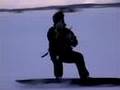 Snowfer  kitesurfing on snow and ice