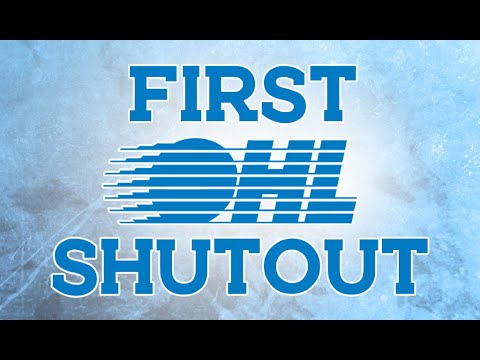 OHL Milestone | First Career Shutout | Brett Brochu
