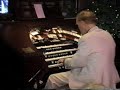 Jim Melander at the Wurlitzer Jim Melander at the Wurlitzer