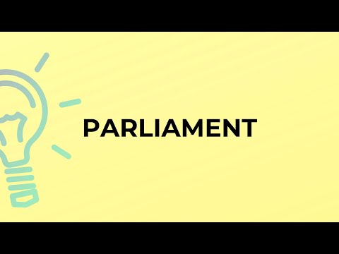 Word Today: Parliament