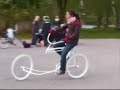 Custom built cruiser bicycle.