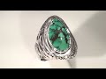One of a Kind Turquoise Mens Ring