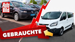 VW Caddy & Ford Transit Custom | Das Gebrauchtwagen-Battle mit Conny Poltersdorf & Moritz Doka by Auto Bild