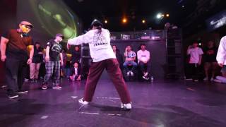 エンジェライズ (Ringo Winbee & Rio) vs DREE + ビギン – Beat Around vol.18 慶應大 ダンスサークル Revolveイベント BEST8
