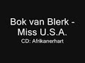 Bok van Blerk Miss U.S.A.