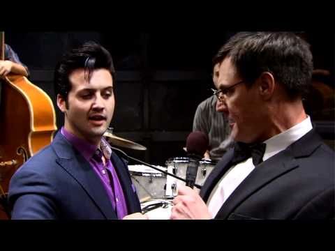 Million Dollar Quartet Feat. Jerry Lewis. The Comedian. Video