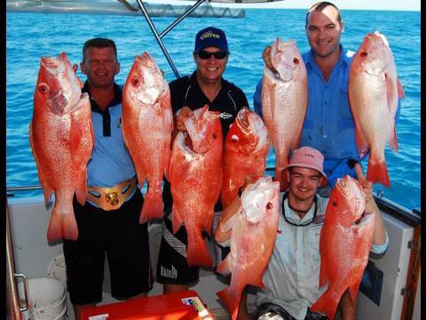 You won't find a better image of fishing charters mackay