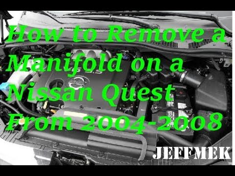 how to remove cd player from 2004 nissan quest