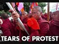burmese riot police attack monks  26 sept 2007 