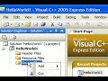 C++ Hello World