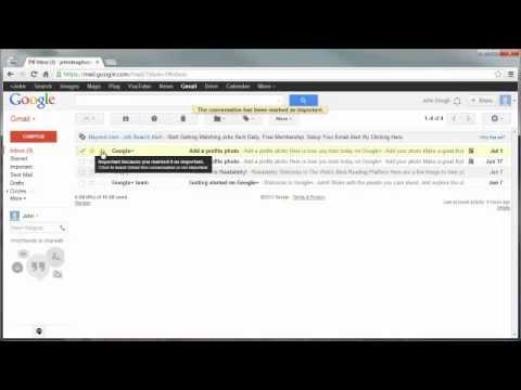 how to organize gmail contacts
