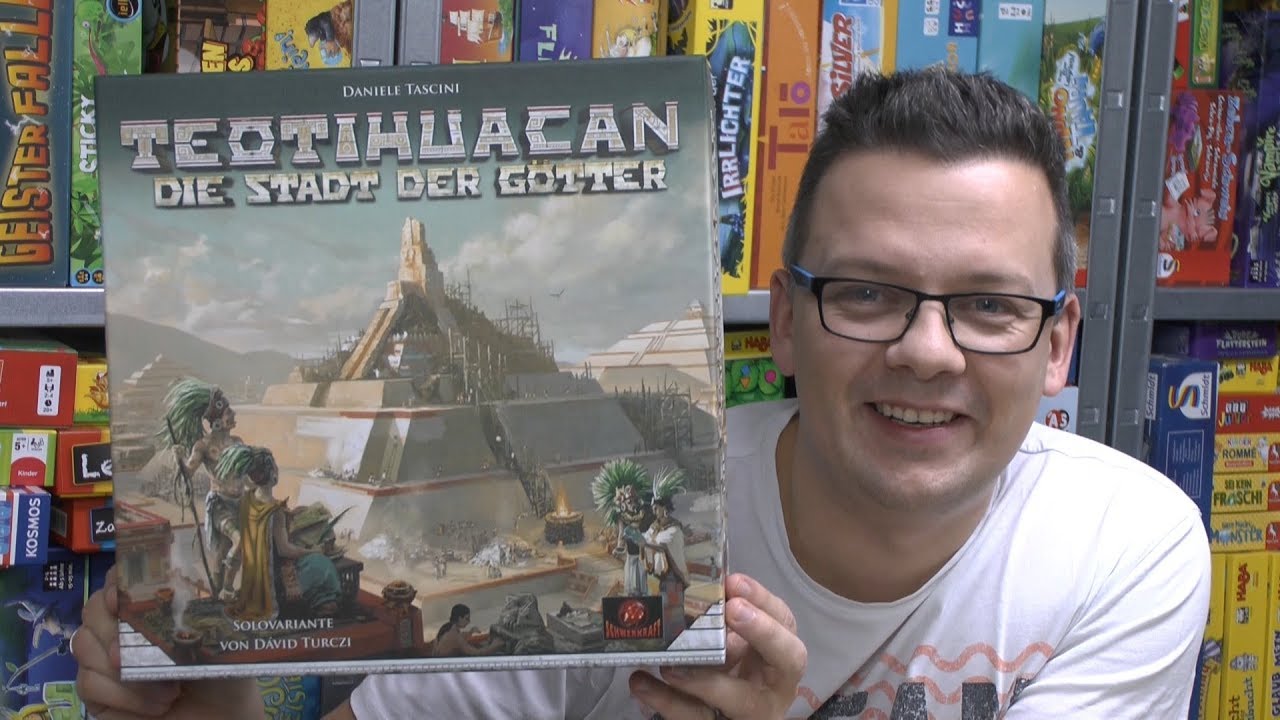 Teotihuacan - Die Stadt der Götter (Schwerkraft) - Regelüberblick + gameplay + Fazit - ab 14 Jahre