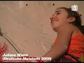 DM Klettern 08: Jule Wurm k�mpft sich zum Titel