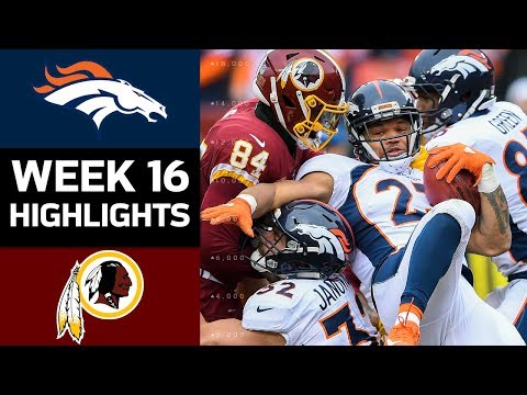 Video: Broncos vs. Redskins | NFL Week 16 Game Highlights