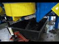 WATCH IT SHRED! \\\\ Tires (in a trommel) // (SSI Shredder) WATCH IT SHRED! \\\\ Tires (in a trommel) // (SSI Shredder)