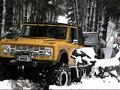 1968 Early Ford Bronco w 427 Stroker Pulling out another Bronco