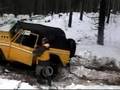 1968 Bronco w 427 Stroker Pulling out another Bronco