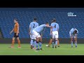 city's under 21 side play wolves, with a penalty after a foul on denis suarez converted by scott sinclair to earn the blues a point. it's international week ...