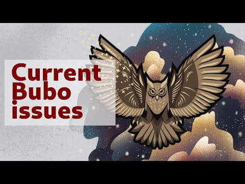 Current Bubo issues Current Bubo issues